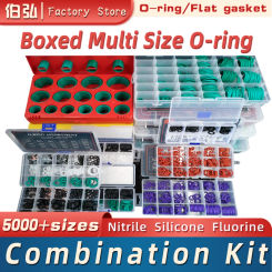 Mixbox boxed nitrile silicone fluorine rubber repair kit sealing valve waterproof combination kit gasket o-ring faucet machine