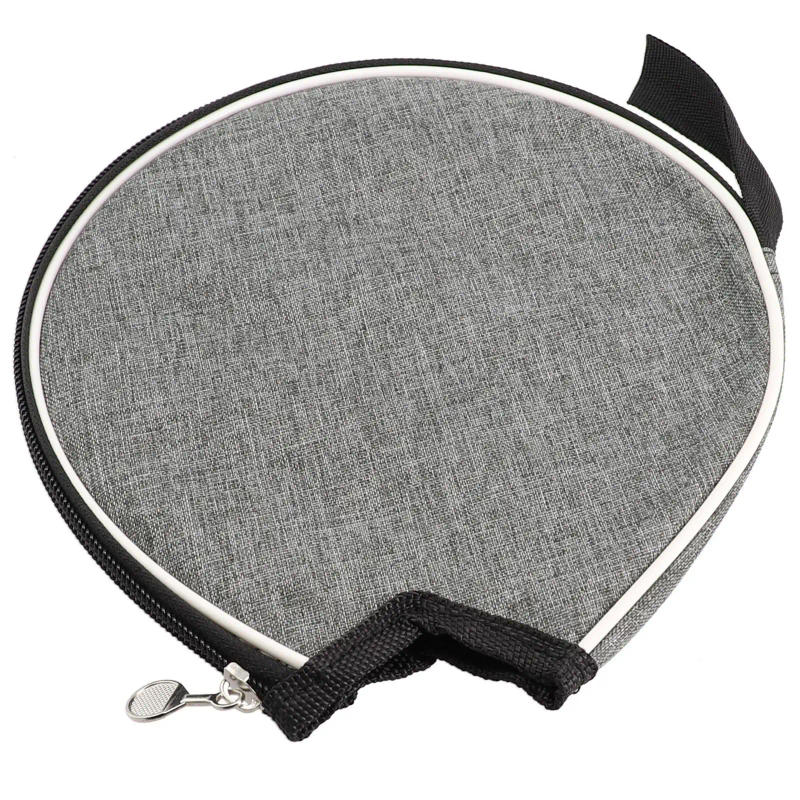 Description Picture 6 of itemPortable Table Tennis Rackets Bag Semicircle Paddles Case Dustproof Storage Bag Supplies Protective Cover Training Table Tennis