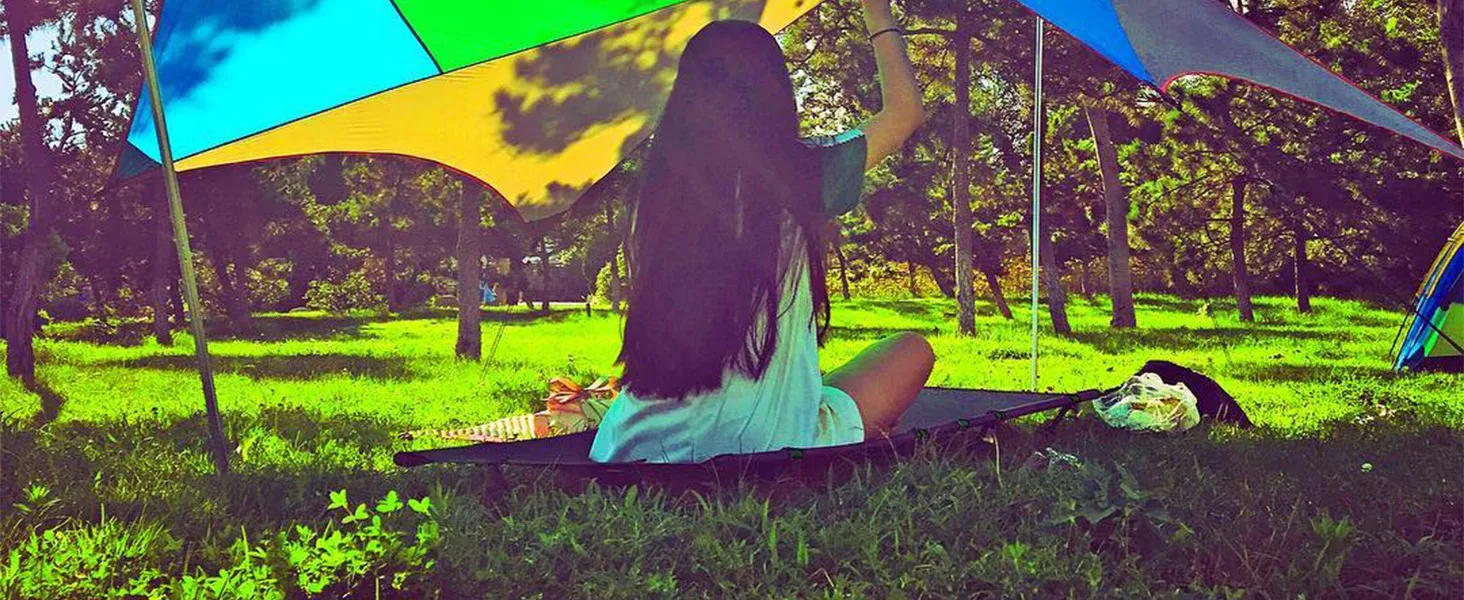 Description Picture 6 of itemCamping Cot Compact Folding Cot Bed for Outdoor Backpacking Camping Cot Bed