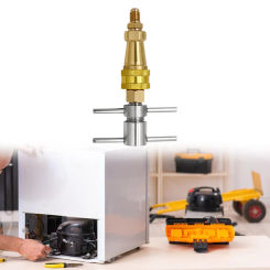 Pressure Washer 1/4 inch Frige Quick Connector Frige Parts Parts Freezers Quick Connection Tool Adapter Friger Quick Coupling
