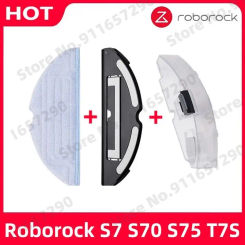 Electric Control Water Tank Tray Spare Parts For Roborock S7 S70 S75 T7S Vacuum Cleaner With Mop Cloth Accessories