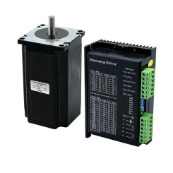 HLTNC TB6600 / DM542 / DM556 hybrid step Driver with NEMA23 stepper motor 57x112mm 4-lead 3A 3N.m 112mm 428Oz-in NEMA 23 for CNC