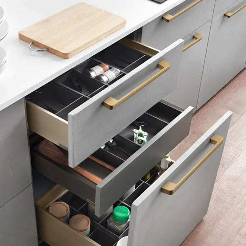 Description Picture 6 of itemSolid European Fashion Square U Type Simple Style Furniture Pulls Hardware Knob Handles