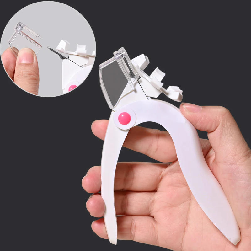 Description Picture 5 of itemNail Clipper for Acrylic Nails U Word False Tips Edge Cutter Trimmer Triple Cut with Measure Dial Manicure Scissors Tools Tools