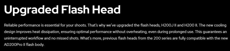 Description Picture 6 of itemGodox AD200ProII AD200Pro II TTL 2.4G Wireless Camera Pocket Flash Compatible with X1T for Nikon Canon Sony Fuji Olympus