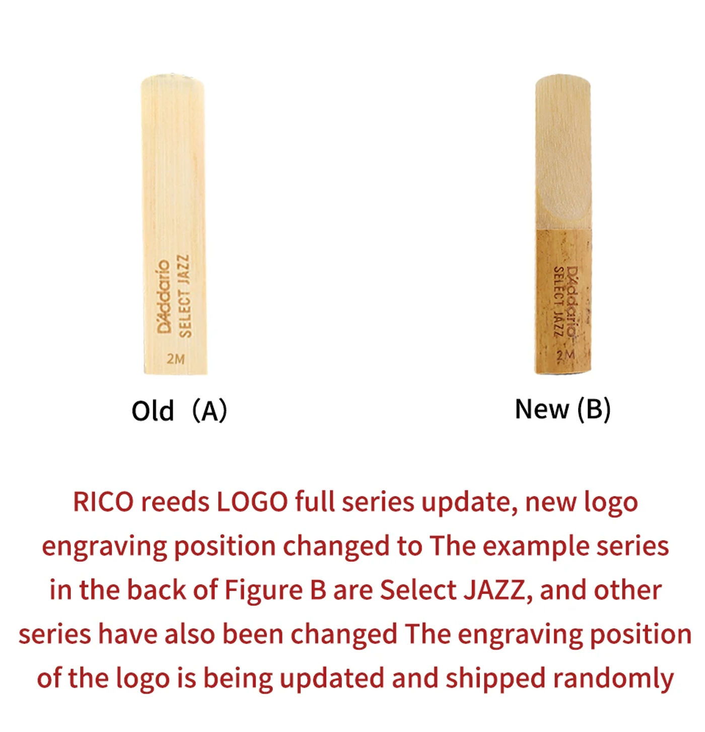 Description Picture 2 of itemU.S.A Original D’Addario RICO Royal blue box Bb clarinet reed Bb soprano tenor Eb alto saxophone reed