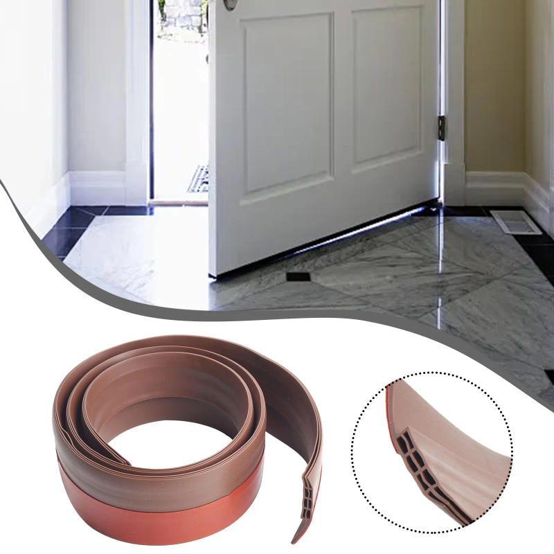Description Picture 2 of item1pcs 1M Windproof Seal Strip Draught Excluder Stopper Door Bottom Double Protector Doorstop Dust-proof Blocker Sealer Soundproof