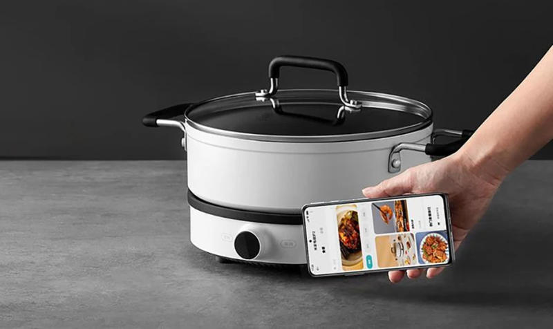 Description Picture 5 of itemIconic Brand MIJIA Induction Cooker 2 For Home 2100W 99 Gears Power Adjustable Low Power Continuous Heating OLED Screen Kitchen Cooker