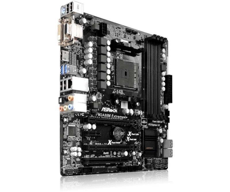 Description Picture 3 of itemASROCK FM2A88M extreme4+ Motherboards Socket FM2 FM2+ AMD A88X A88 DDR3 64GB PCI-E 3.0 SATA III USB3.0 HDMI Micro ATX