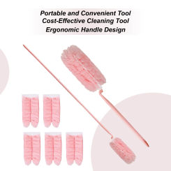 Dust Wand Duster Cleaner With Foldable Handle Adjustable Head Washable Cleaning Tools For Air Conditioner Furniture Computer Bed