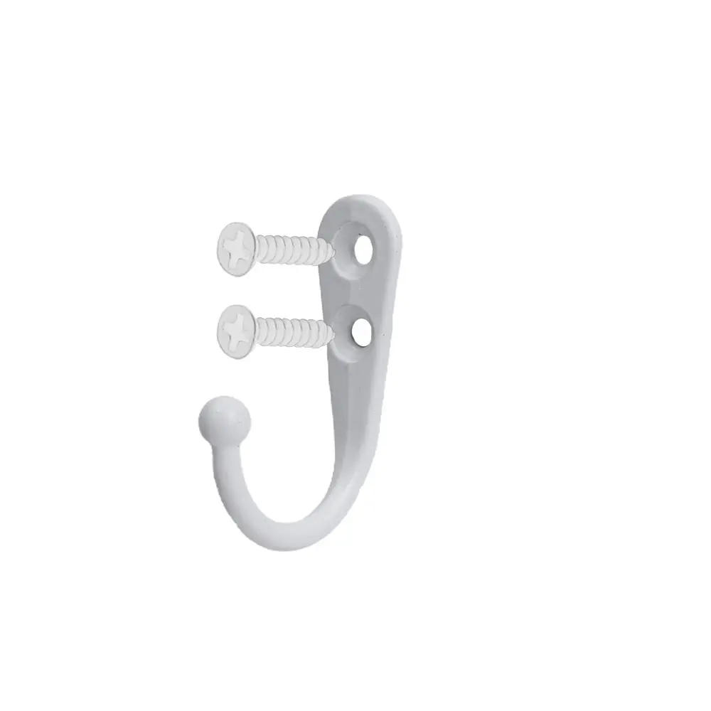 Description Picture 5 of itemAlloy Hooks with Screw Bathroom Towel Clothes Storage Hooks Key Hangers Storage Gold Silver Racks Home Door Kitchen Organizer