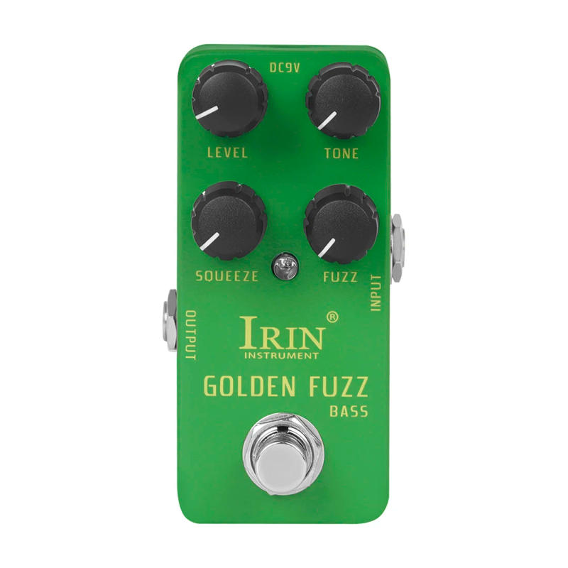 Description Picture 3 of itemIRIN RS-20 Golden Fuzz Bass Guitar Effect Pedal Classic Bass Fuzz Tone Effects True Bypass Electric Guitar Parts & Accessories