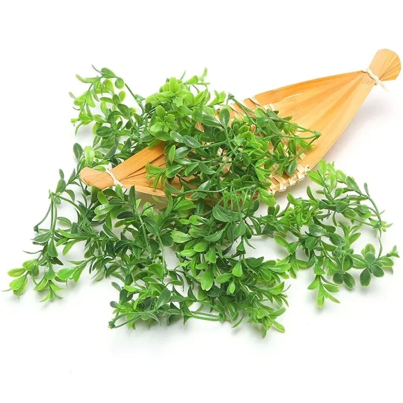 Description Picture 5 of item10/20/50Pcs Plastic Artificial Flowers Water Plants Home Decoration Lawn Walls Decor DIY Wreath Gift Scrapbooking Fake Plants