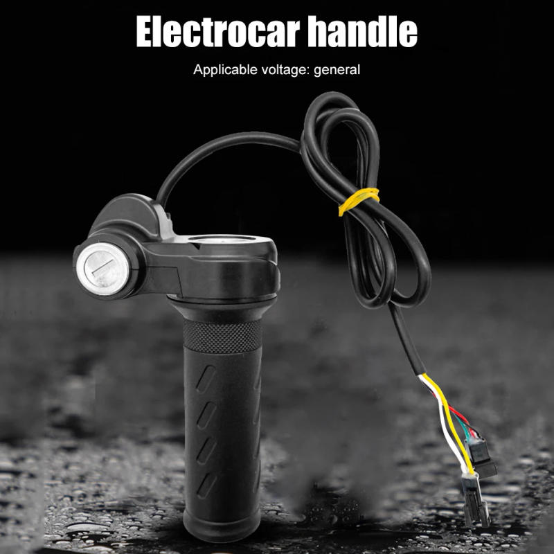 Description Picture 6 of itemElectric Bicycle Twist Throttle Grip Universal E-Bike Handlebar Twist Accelerator Speed Control Scooter Handle Replacement Parts