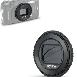 JJC LB-T01 Lens Cap Cover Protector for Olympus TG7 TG6 TG5 TG4 TG3 TG2 TG1 Tough Waterproof Camera Accessories