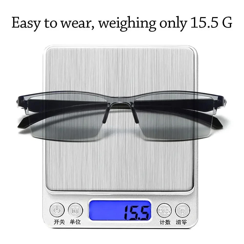 Description Picture 4 of itemSmart Automatic Zoom Reading Glasses Anti Blue Ray Eyeglasses Autofocus Power Half-Rim Near Far Computer Glasses