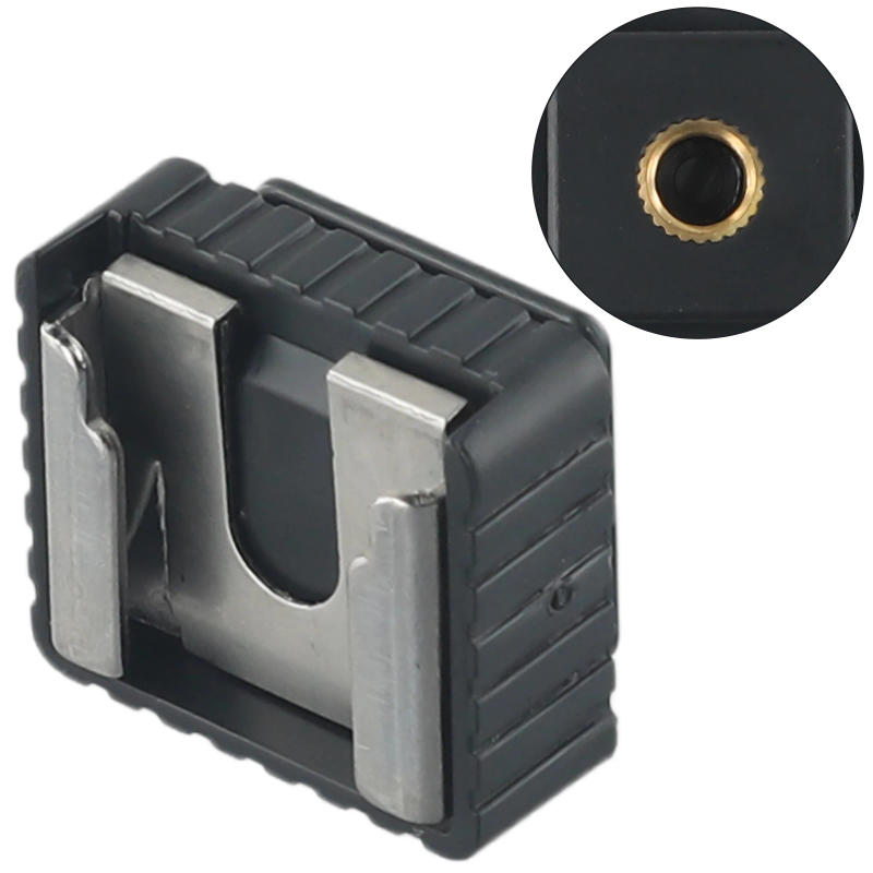 Description Picture 6 of item1pcs Cold Hot Shoe Adapter Standard Mount Hotshoe To 1/4 Thread For Flash Speedlite Tripod Photo Studio Accessories L K J H G F