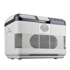 15L Mini Car Fridge Freezer DC 12V 24V Electric Cooler Box Portable Camping Refrigerator for Vaccine/Insulin/Food Transport
