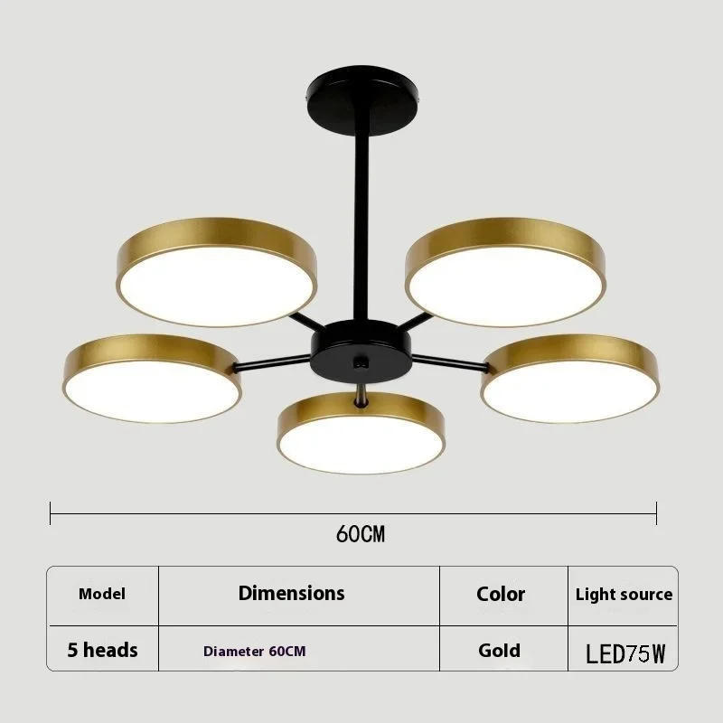 Description Picture 4 of itemModern LED Ceiling Lamp Branched Chandeliers for Living Room Ceiling Lights Bedroom and Kitchens Indoor lighting AC220V