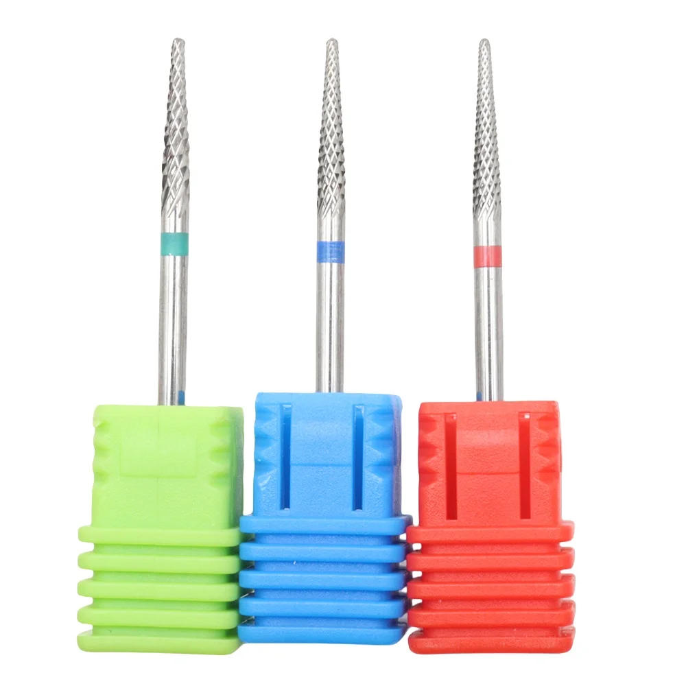 Description Picture 5 of itemQuality Tungsten Carbide Dead Skin Remover Nail Drill Bits 3/32" Safe Carbide Nail Cleaning Drill Bit For Callus Dead Skin