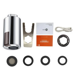 Intelligent Touchless Faucet Infrared Sensor Adapter Sink Water Saving Automatic Faucets Nozzle Adapter for Kitchen Bathroom