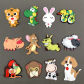 12pcs animal