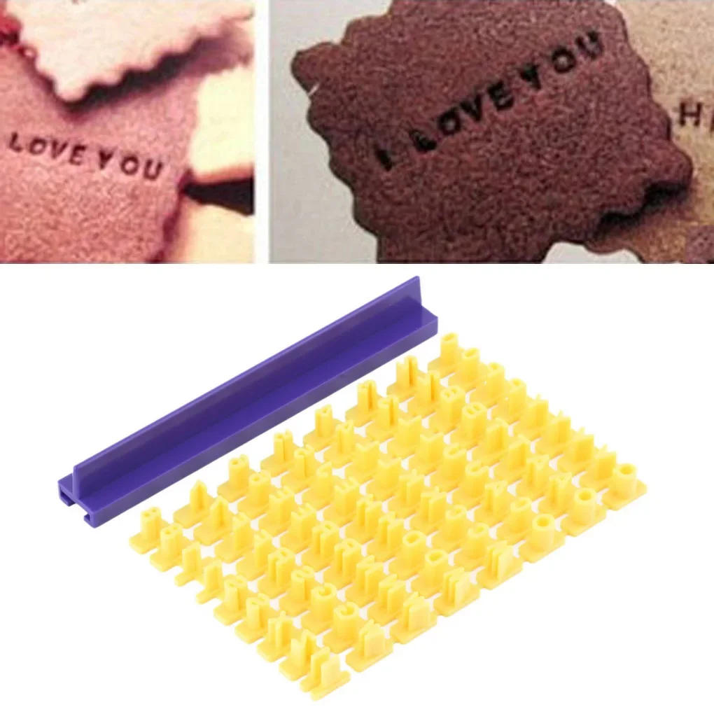 Description Picture 3 of itemFor Cakes/Sugar Paste Alphabet Letter Cookies Cutter Words Baking Mold Cake Frill Cutter Embossing Mould  for Cakes Sugar Paste