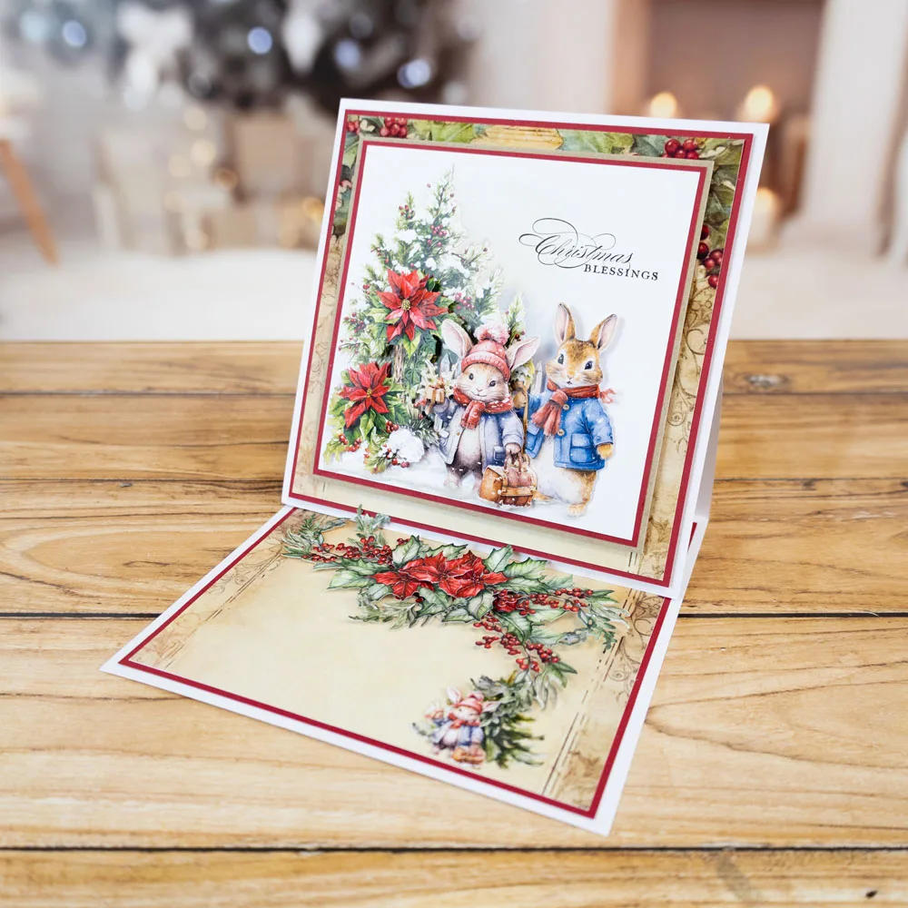 Description Picture 5 of itemNutmeg Die Set new metal cutting dies for paper DIY molds Scrapbooking die cut crafts two red robins dies