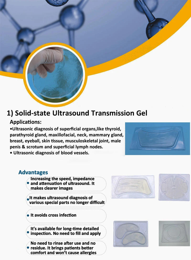 Description Picture 3 of itemCouplant Gel Professional Ultrasonic Medical Coupling Agent Fetal Heart Rate Pregnancy B-Ultrasound Fetal Doppler Tool Accessory