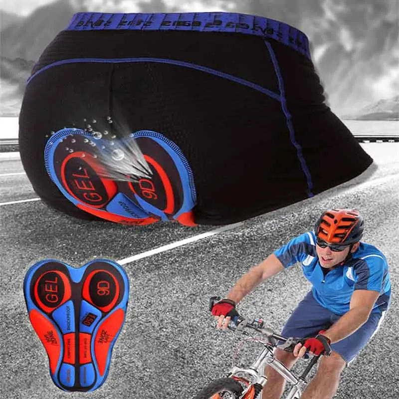 Description Picture 5 of itemBike Cycling Shorts Sponge Gel 6D Padded Black Comfortable Wear Resistant Riding Shorts Pants Asian Size S-XXXL Underpants