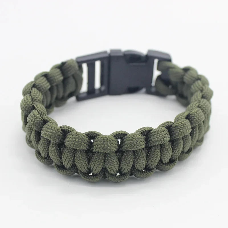 Description Picture 6 of item23cm seven Core Paracord Escape outdoor Emergency Plaited Rope EDC Camping Survival Saving Bracelet Tools climbing rope  cord