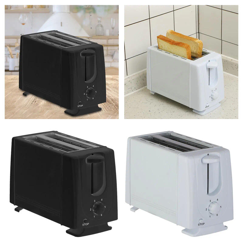 Description Picture 5 of itemElectric Toaster EU Adapter 2 Slice Compact Kitchen Appliances Sandwich Maker for Baking Specialty Breads Cooking Bagels Snacks