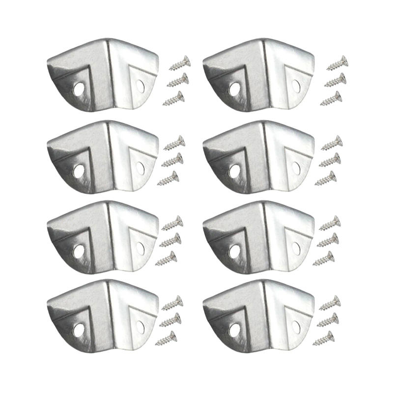 Description Picture 3 of itemFurniture Decoration Corner Protect Corner Guard 2.4*2.4*2.4cm 4/8/12PCS Flight Cases Parts Hardware Accessories