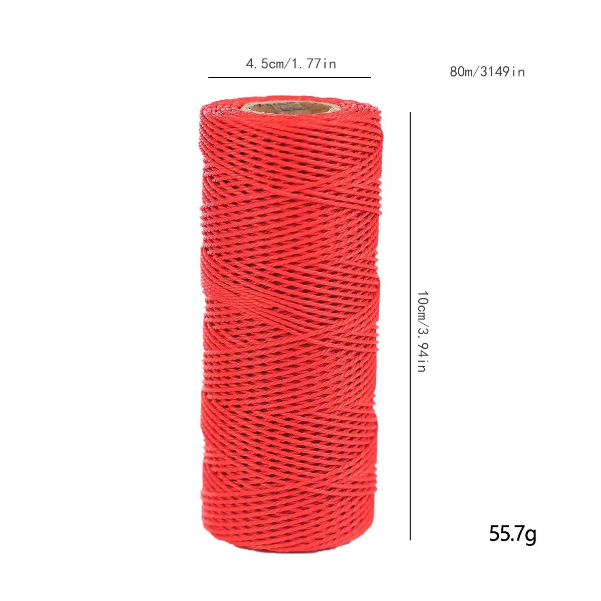 Description Picture 4 of item1mm 80Meter/Roll Waxed Thread Leather Sewing Tools Bookbinding DIY Weave Craft Polyester Stitching String Cord Repair Thread