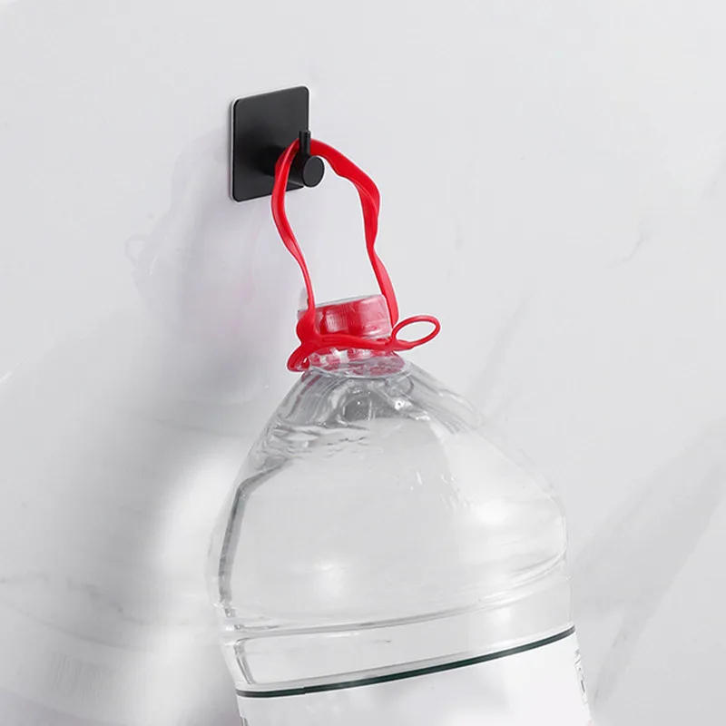 Description Picture 6 of itemSelf-adhesive Wall Hook Door Keychain Coat Rack Bathroom Towel Rack Kitchen Storage Rack Shelf Bag Storage Bag