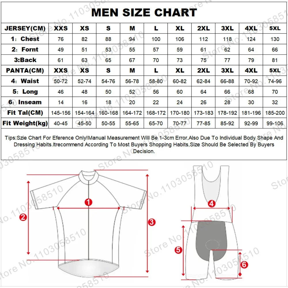 Description Picture 2 of itemGCN Cycling Jersey Set MTB Uniform Bike Clothing Summer Breathable Cycling Clothes Bicycle shirt ropa ciclismo Bib Pants 2024