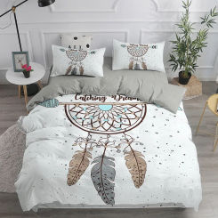 Dream Catcher Bedding Set Elegant Bohemian Duvet Cover Queen 240x220 Ethnic Quilt Cover Single Double King Comforter Bed Cover