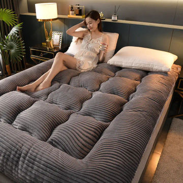 Inflatable Mattress Memory Foam Covers Bed Mettress Futon Folding Sleeping Mattress Base Songk Colchon Matress Latex Tatami