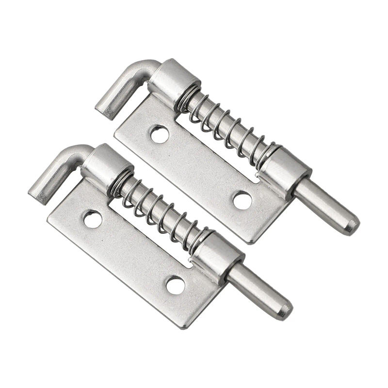 Description Picture 5 of itemFurniture Latches Latch Pin Silver Spring Loaded Latch Pin 304 Stainless Steel Cabinets Door Cabinet Hinges Bedroom