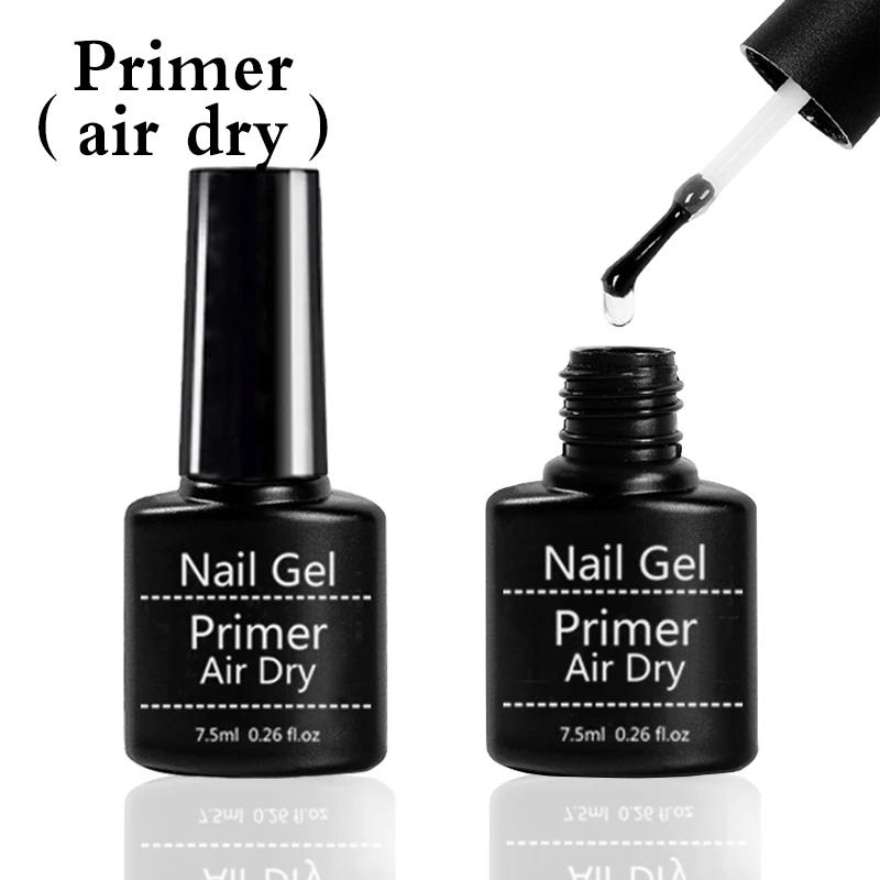 Description Picture 3 of itemMoskany 7.5ML Fast Air Dry Primer For Nail Art Design With Top And Base Coat Tool Kit No Need Of UV/LED Lamp Gel Nail Polish