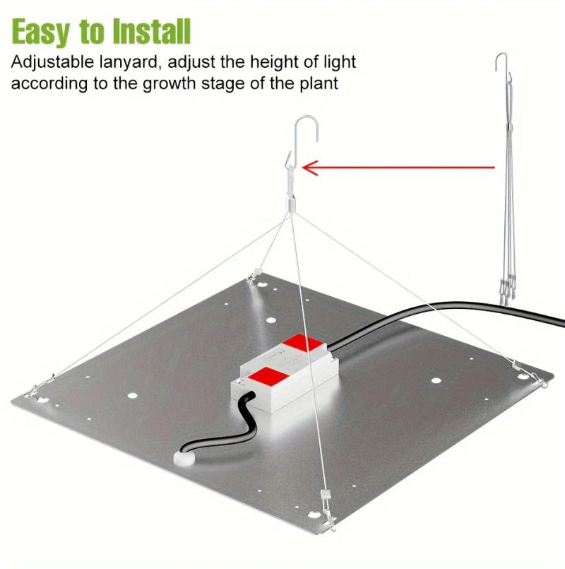 Description Picture 6 of itemLED Plants Grow Light Full Spectrum Plants Growing Fill Lamps Quantum Board AC85-265V Indoor Hydroponic Growth Cultivation Lamp