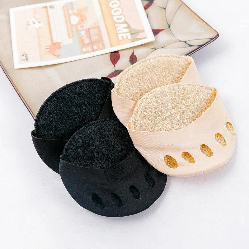 Description Picture 4 of item6Pcs Five Toes Forefoot Pads Women High Heels Half Insoles Orthotics Pain Relief Foot Care Feet Pain Massaging Toe Pad Inserts