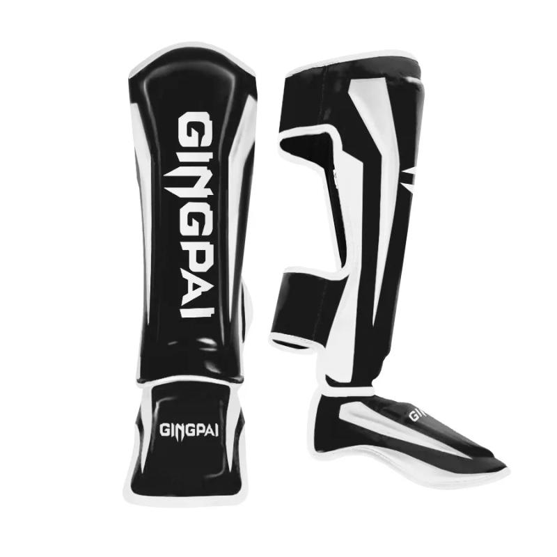 Description Picture 6 of itemThicker Boxing Shin Guards PU Leather Protect Leggings Equipment Martial Art Muay Thai Leg Taekwondo Feet Ankle Karate Protector