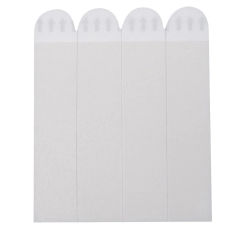 12 Pairs Photo Frame Stickers Damage Free Double Side Hook Loop Mounting Tape Removable Wall Fastener for Home Decor Indoor Use