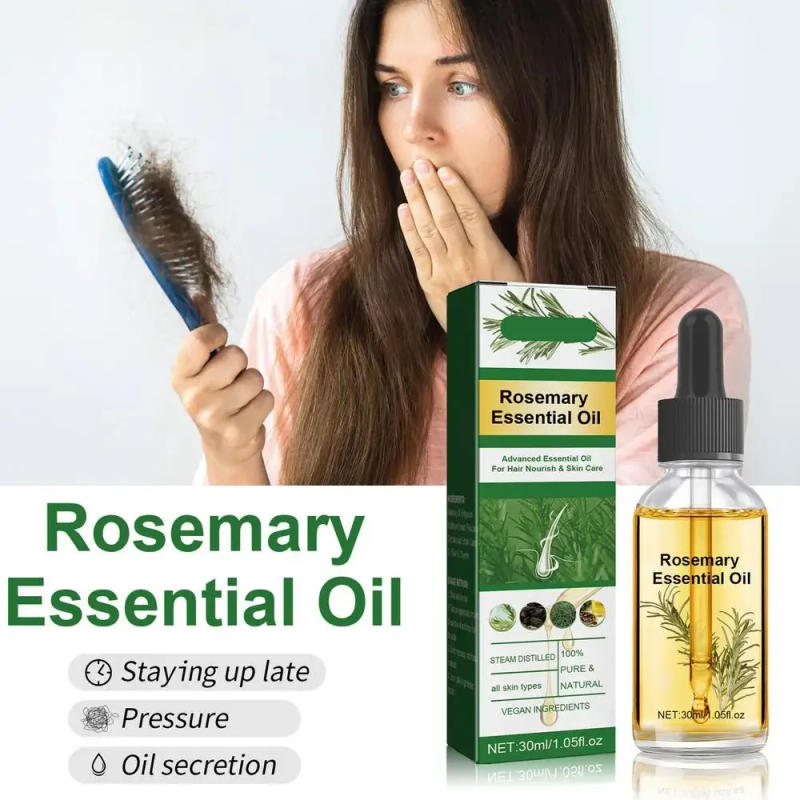 Description Picture 4 of itemSdatter Rosemary Hair Oil Natural Scalp Hair Strengthening Oil Nourishing Oil Premium Enhanced Organic Rosemary Oils Serums For
