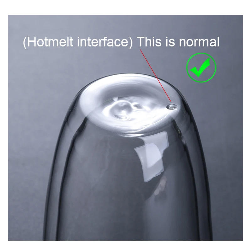 Description Picture 5 of itemHeat Resistant Double Wall Glass Cup 80-650Ml Beer Milk Coffee Water Cups Transparent Cup Wholesale Glass Drinkware Mug Set Gift