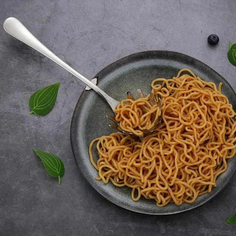 Description Picture 6 of item1PC Spoon Multifunctional Noodle Spoon Food Strainers Stainless Steel Spaghetti Server Pasta Colander Ladle Noodle Strainer Tool