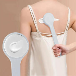 1Pc Multi-Function Lotion Sunscreen Ointment Applicator Long Handle Body Cleaner Shower Brush Sunscreen Beauty Back Applicator