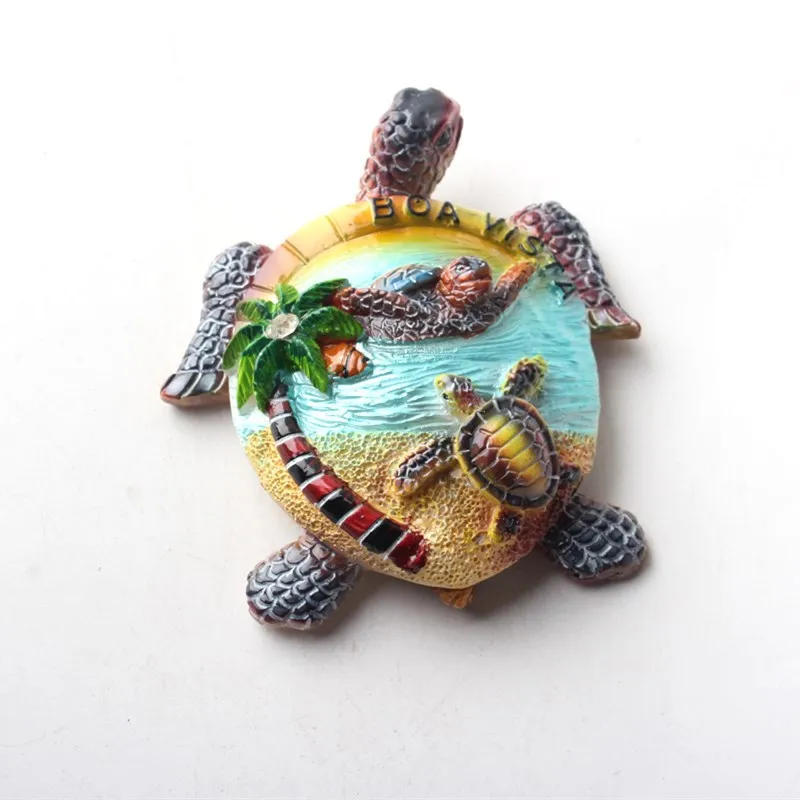 Description Picture 6 of itemCape Verde Travelling Souvenirs Fridge Magnets Cute Turtle Manetic Stickers for Message Board Kawaii Gifts Crative Home Decor