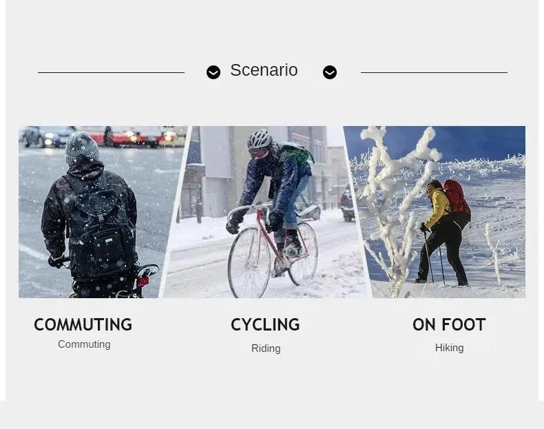 Description Picture 5 of itemWinter Fishing Gloves 2 Finger Flip Waterproof Winter Warmer Gloves Windproof  Men Women Wind Protection Fishing Angling Gloves